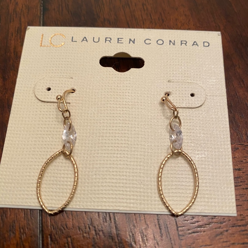 Women’s Lauren Conrad gold earrings